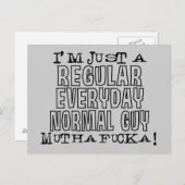 正常な人 ポストカード (正面/裏面)