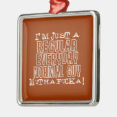 正常な人 メタルオーナメント (左)