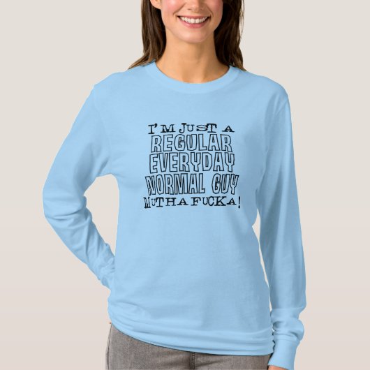 正常な人 Tシャツ (正面)