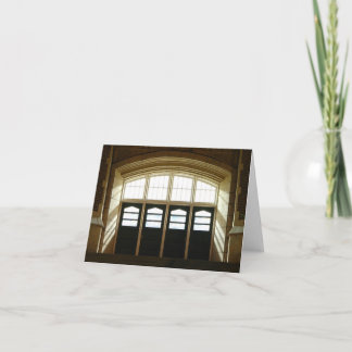 正常な公園の上部の学校のメッセージカード カード