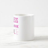 正常な完璧なおもしろい自信 コーヒーマグカップ (中央)