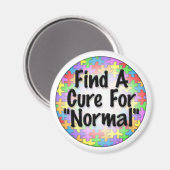 正常な治療法を見つける マグネット (正面/裏面)