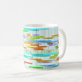 正常な衛生検査隊はマグを評価します コーヒーマグカップ (正面右)