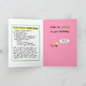 正常な誕生日カードのグリーティングカード カード (内部)