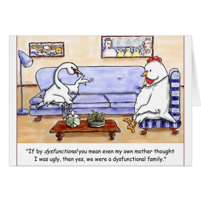 正常に機能しない家族 (正面横)