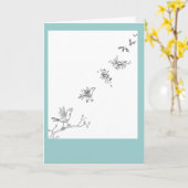 正常に起動できました。 カード (黄色い花)