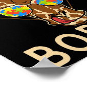 正常は退屈な自閉症意識キリン ポスター (角)