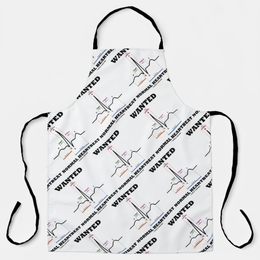 正常心拍リズム心電図心電図EKG エプロン (正面)