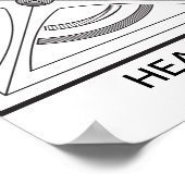 正常性シンボル ポスター (角)