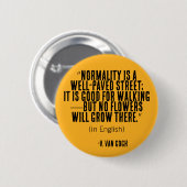 正常…引用文(引用可能な引用文) 缶バッジ (正面&裏面)