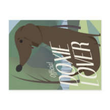 「正式なドキシー·ラバー」というかわいいダックスフンド