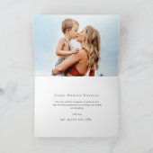 正式なミニマル写真の採用 案内状 (内部)