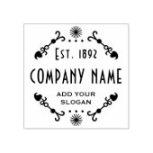 正式な会社名 - 企業/会社 ラバースタンプ (インプリント)