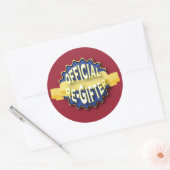 正式な再贈者 ラウンドシール (封筒)