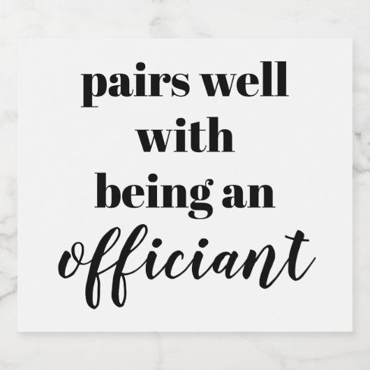 正式な提案を提出する私たちのビールと結婚 スパークリングワインラベル (シングルラベル)