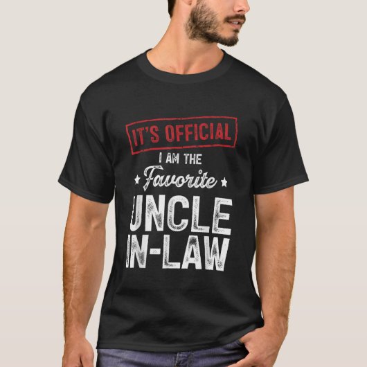 正式な私お気に入りのは義理の叔父だ Tシャツ (正面)