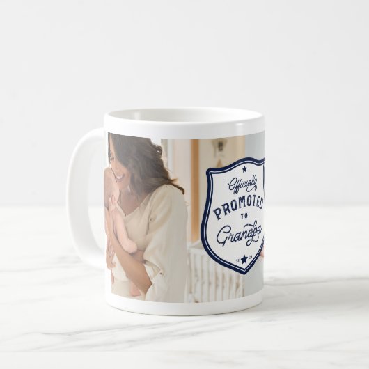 正式にグランドパバッジ&写真に昇格 コーヒーマグカップ (正面左)