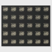 正式にトランプ45 47によって負担されていない ラッピングペーパー (フラット)