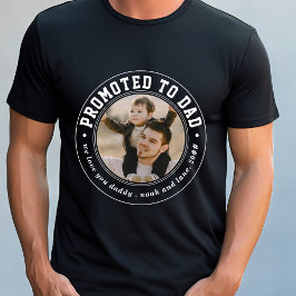 正式にパパバッジクラシック写真に昇格 Tシャツ