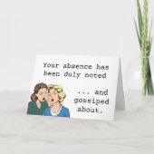 正式に不在の皮肉恋しく思な君 カード (正面)