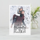 正式に市場の婚約をオフに日付を保存 (スタンド正面)