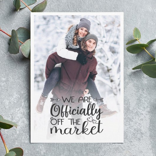 正式に市場の婚約をオフに日付を保存