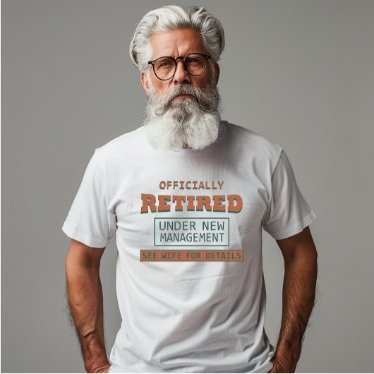 正式に退職した新しい経営の下で Tシャツ