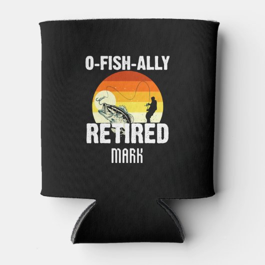 正式に魚釣り愛好家のための退職した魚の同盟国 缶クーラー (正面)