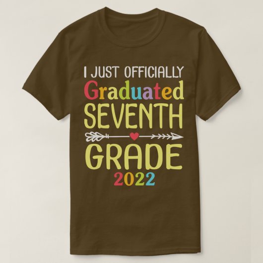 正式に2022年7年生Claを卒業した Tシャツ (デザイン正面)