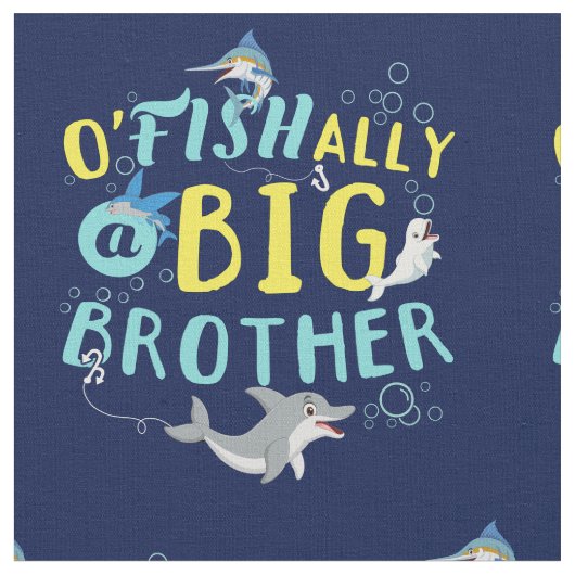 正式に - O'Fishally お兄さんだよ パン ファブリック (クローズアップ)