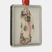 正式の衣裳の中国のな皇帝 メタルオーナメント (右)