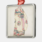 正式の衣裳の中国のな皇帝 メタルオーナメント (左)