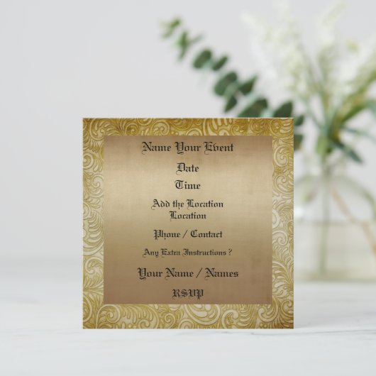 正式招待 - SRF 招待状 (スタンド正面)