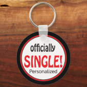 正式独身のに |離婚したキーチェーン キーホルダー (正面)