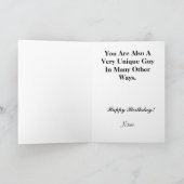 正式製USAハムラジオのグリーティングカード カード (内部)