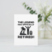 正式退職したに ポストカード (スタンド正面)