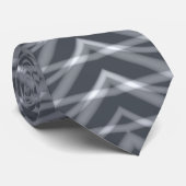 正弦波パルス信号モダン抽象芸術アート ネクタイ (ロール)