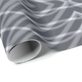 正弦波パルス信号モダン抽象芸術デザイン ラッピングペーパー (ロールコーナー)