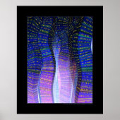 正弦(青) ポスター (正面)