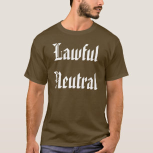 正当なニュートラル Tシャツ