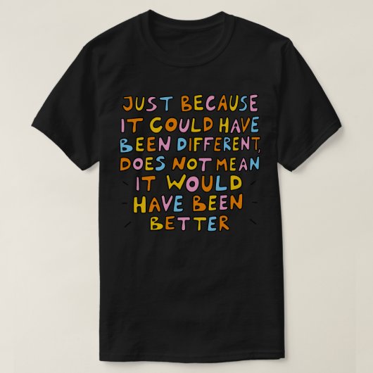 正当な原因 Tシャツ (デザイン正面)