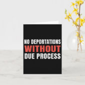 正当な手続きを伴わない政治的抗議 カード (黄色い花)