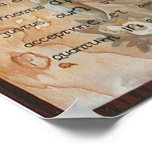 正当な ポスター (角)