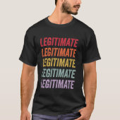 正当 Tシャツ (正面)
