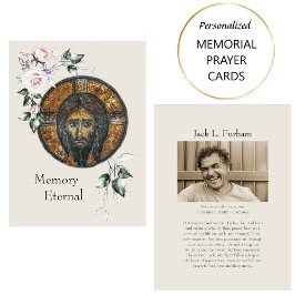 正教キリスト教 フォト 葬儀 祈祷 カード