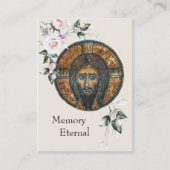 正教キリスト教 フォト 葬儀 祈祷 カード (正面)