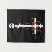 正教ゴルゴタケナシス十字架 タペストリー (正面(横))