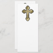正教会の十字架 招待状 (正面/裏面)