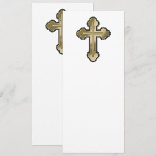 正教会の十字架 招待状 (正面/裏面)