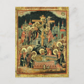 正教会の正教会アイコン ポストカード (正面)